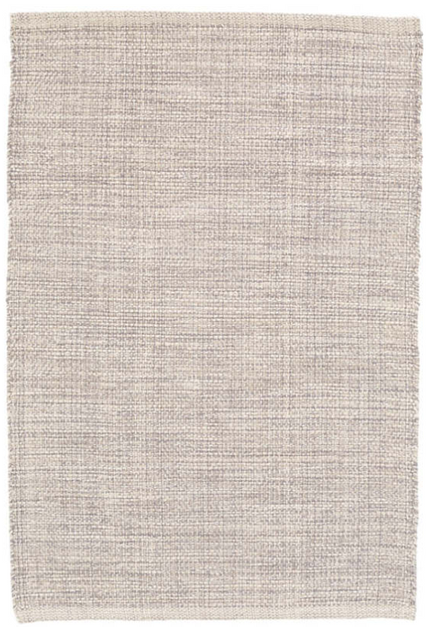 Dash & Albert Marled Grey Woven Cotton Rug - 2x3