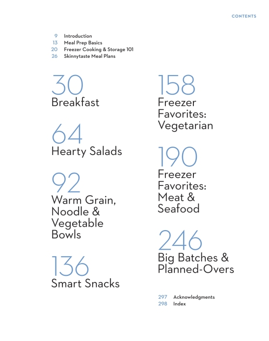 Skinnytaste Meal Prep