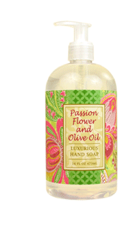 Greenwich Bay Trading Co. 16oz Liquid Soap Passion Flower and Olive Oil
