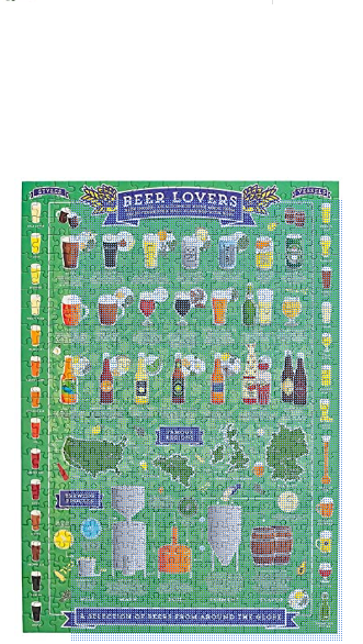 Beer Lover’s 500-Piece Jigsaw Puzzle
