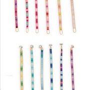 Ombre Color Bar Bead Bracelets