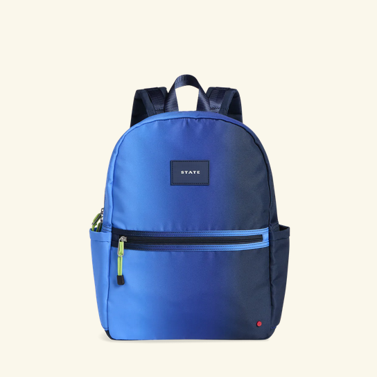 State Bags - Kane Kids Backpack - Ombre Blue/Black