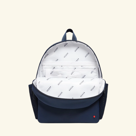 State Bags - Kane Kids Backpack - Water Resistant Navy