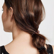 Kitsch - Spiral Hair Ties 4 Pack - Brunette