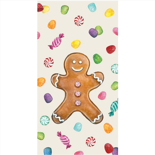 Hester & Cook Gingerbread Paper Guest Towel Napkins