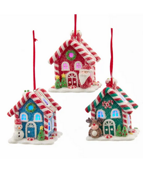 Gingerbread Candy House Ornament