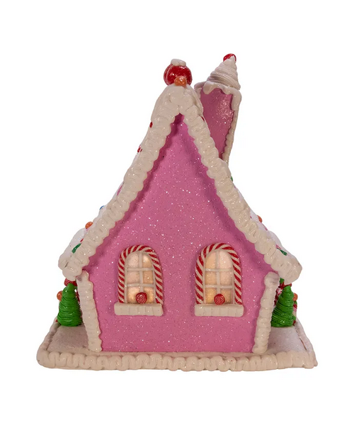 Kurt Adler Gingerbread LED Candy House