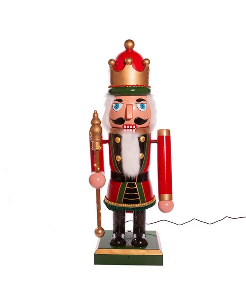Lighted Musical Collapsible Nutcracker