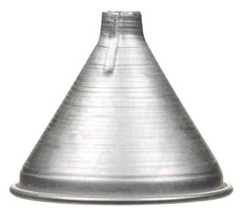 Harold Import - 2-Ounce Silver Aluminum Funnel