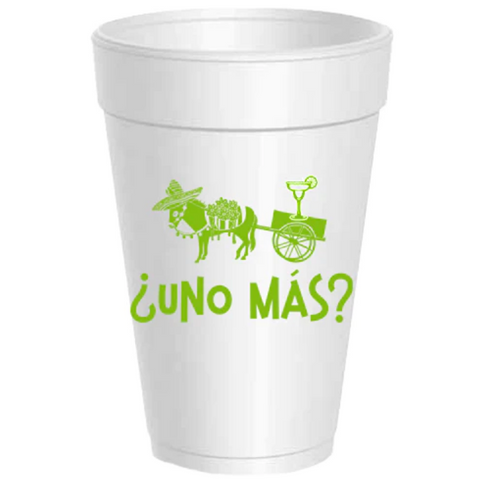 Sassy Cups - Styrofoam Cups - Uno Mas