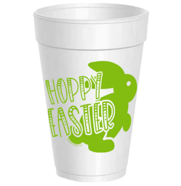 Sassy Cups - Styrofoam Cups - Hoppy Easter