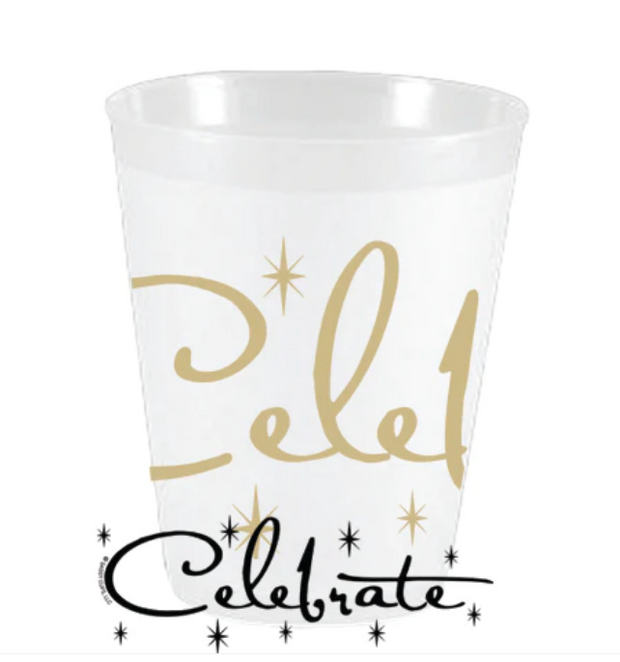 Sassy Cups - Frost Flex Cups - Celebrate