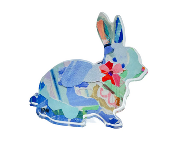 Lauren Dunn Acrylic Bunnies in Color