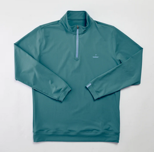 Catch and Club - 1/4 Zip Pullover - Teal