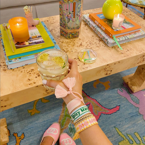 The Kenzie Collective - Tassel Bracelet - Spicy Marg Please