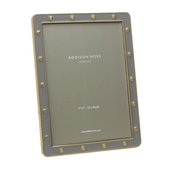 Addison Ross - Locket Picture Frame - Chiffon Enamel & Gold