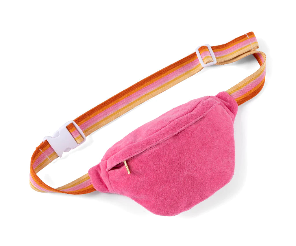 Sol Terry Belt Bag - Pink