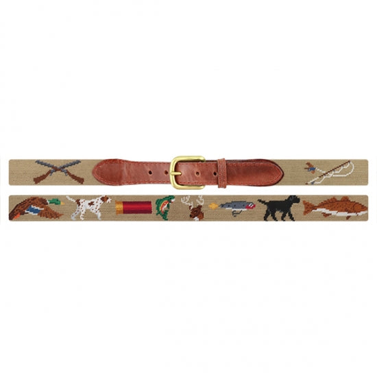 Smathers and Branson Needlepoint Belt Southern Sports