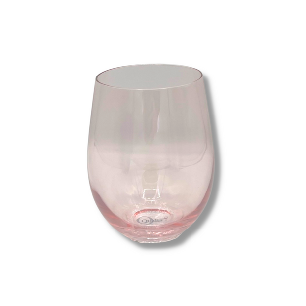 Carnival Stemless Wine Glass - Pink