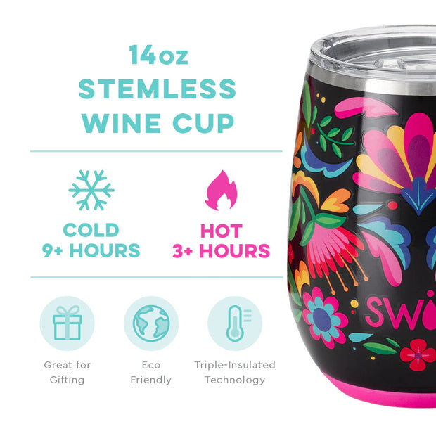 Swig Life - Stemless Wine Cup - Caliente