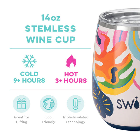 Swig Life - Stemless Wine Cup - Calypso