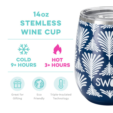 Swig Life - Stemless Wine Cup - Capri
