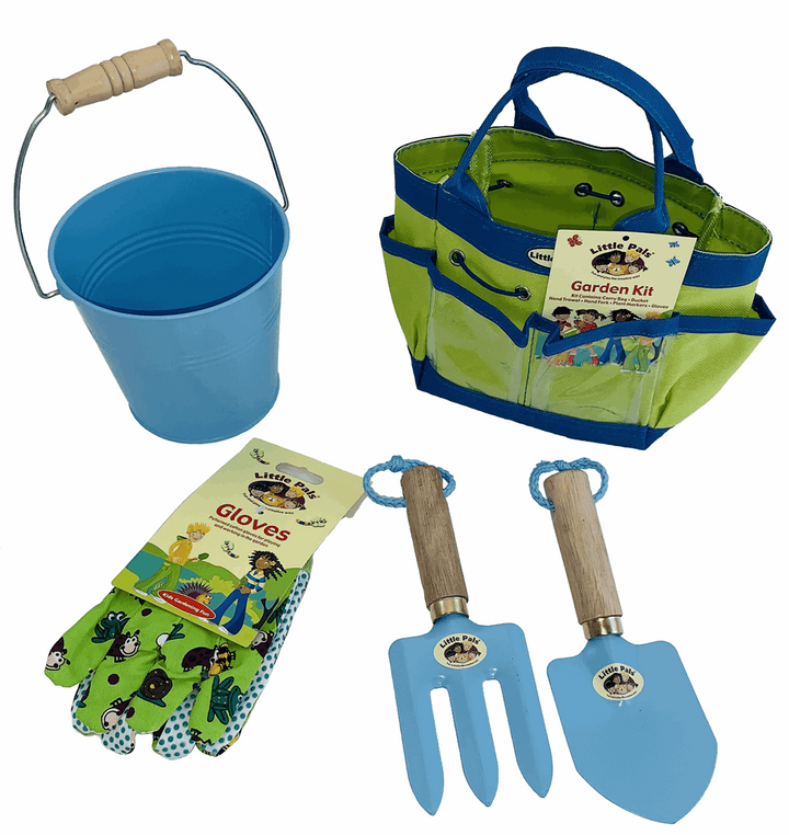 Kid's Gardening Kit Blue