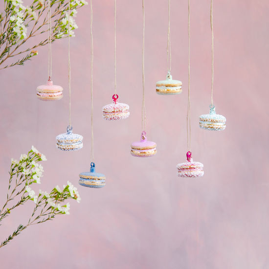 Glitterville Macaroon Ornament Assorted