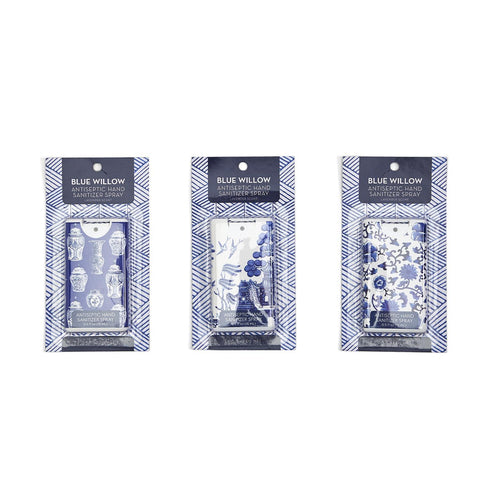 Chinoiserie Blue and White Hand Sanitizer - Assorted