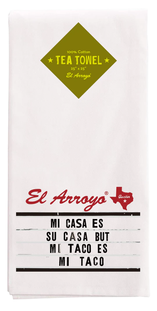 El Arroyo Marquee Tea Towel