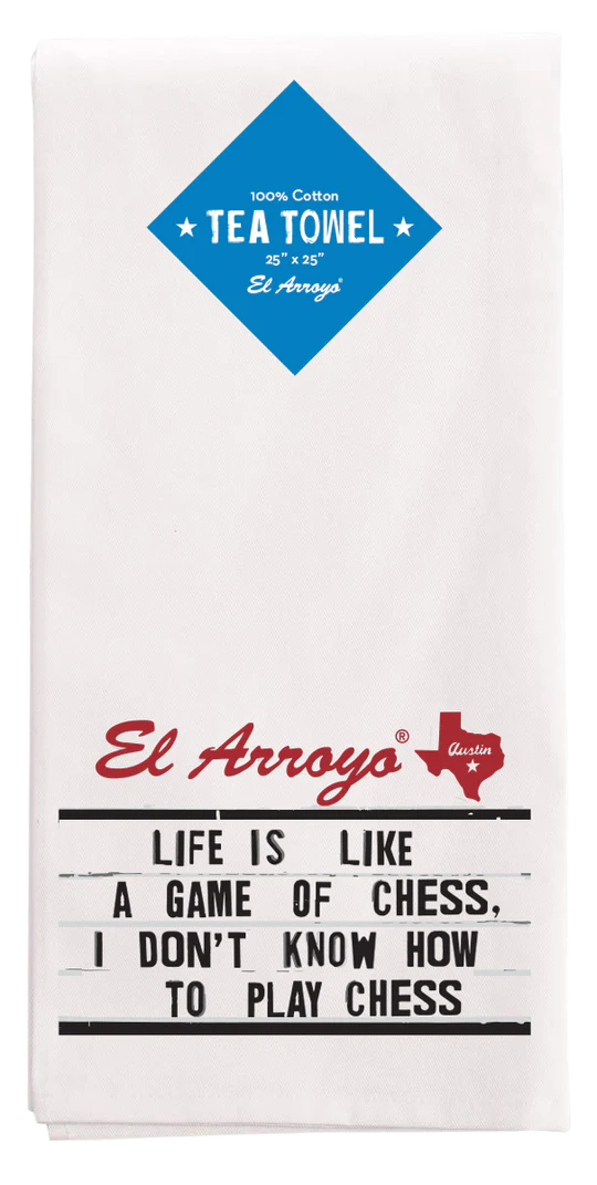 El Arroyo Marquee Tea Towel