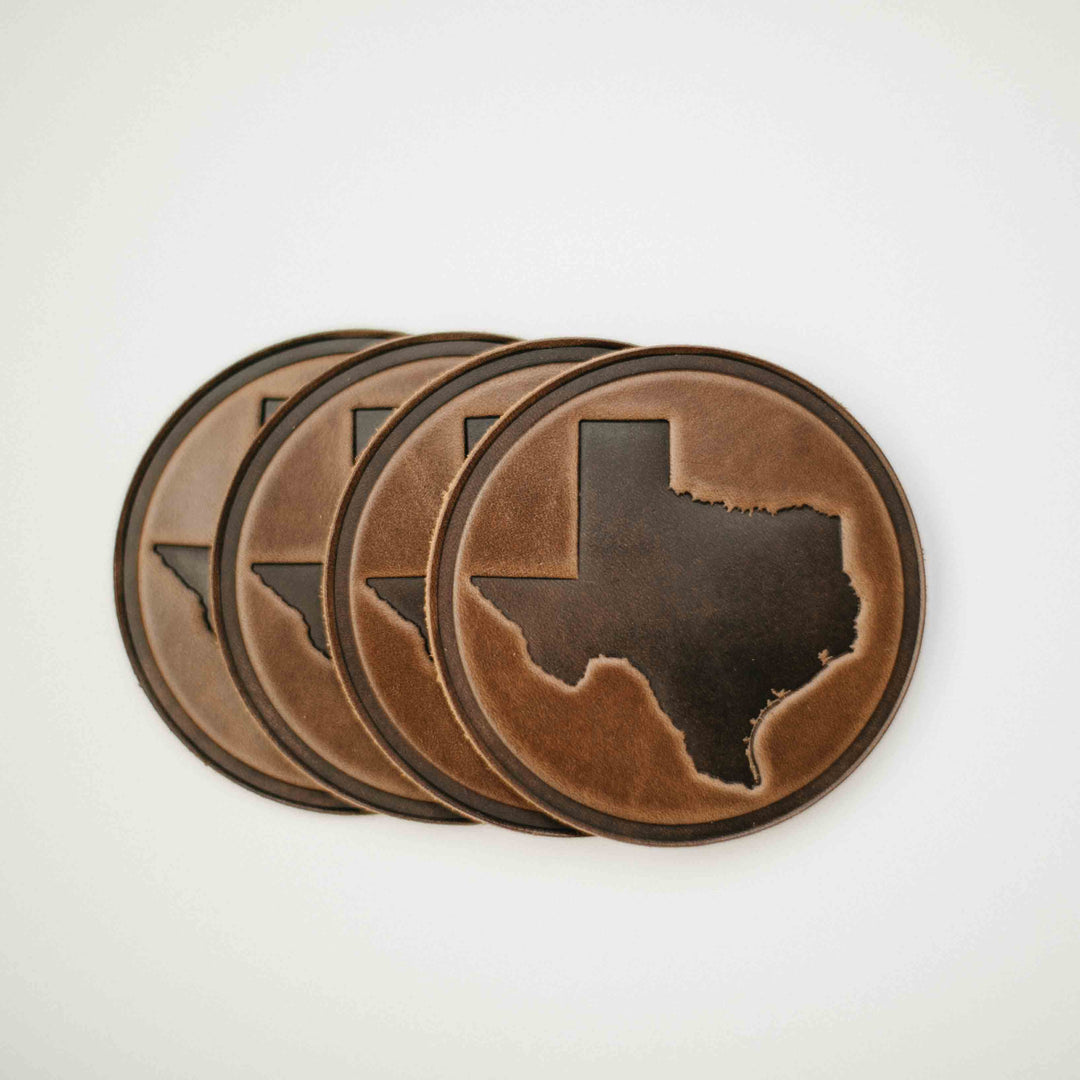 Clayton & Crume Texas Circle Coasters