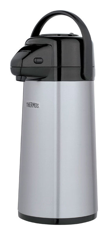 Thermos Stainless Steel Carafe - Black/Silver