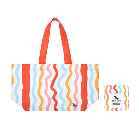 Dock & Bay - Everyday Tote Bag - Squiggle Face
