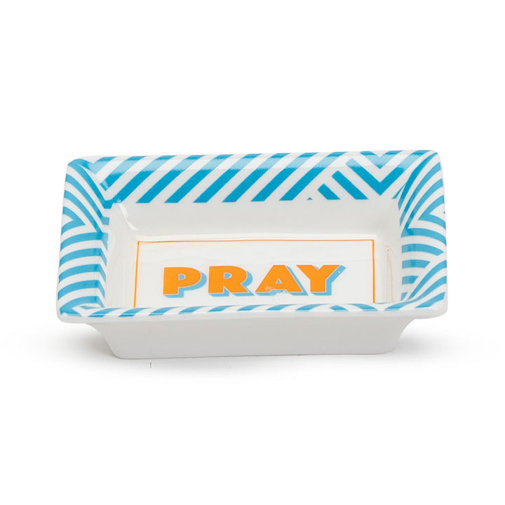 Petite Wise Sayings Tray Porcelain