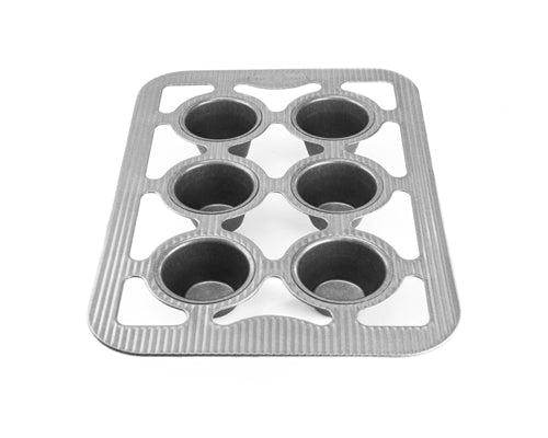12-Cup Silicone Professional Non-Stick Popover Pans for Muffins, Brownies  and Baking