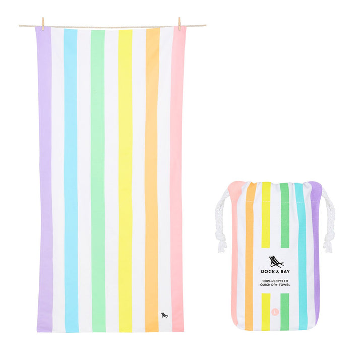 Dock & Bay Unicorn Wave Quick Dry Towel