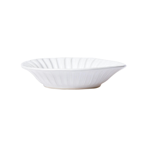Vietri Incanto Stone Stripe Pasta Bowl - White