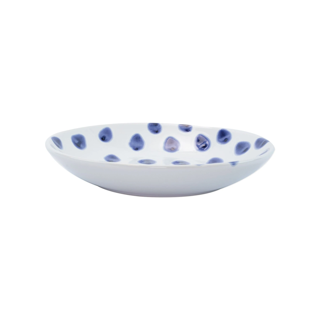 Vietri Santorini Dotted Pasta Bowl