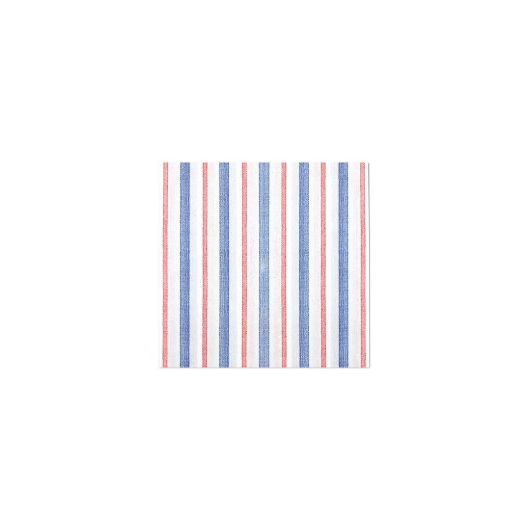 Vietri - Papersoft Americana Stripe Cocktail Napkins