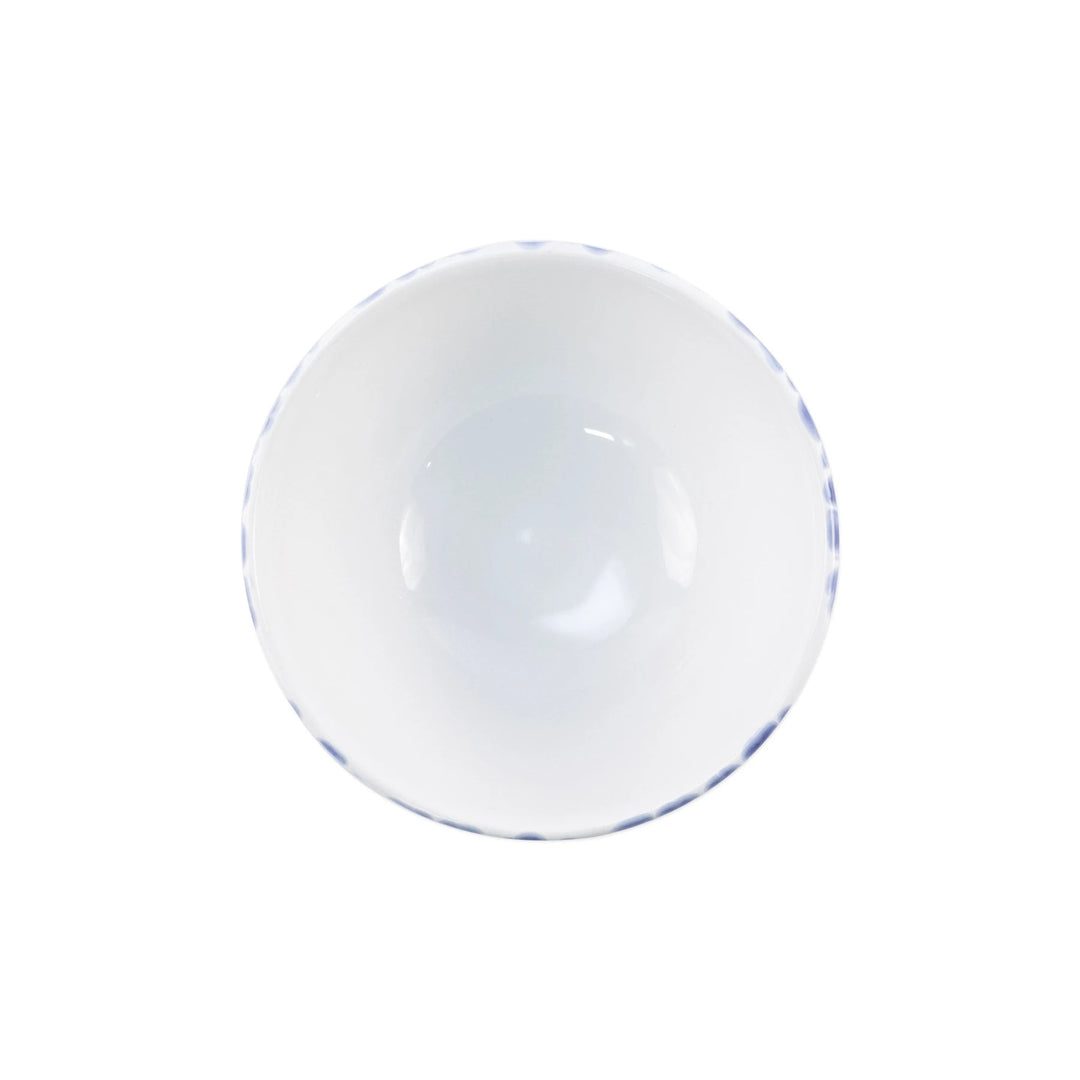 Vietri Santorini Flower Cereal Bowl Blue