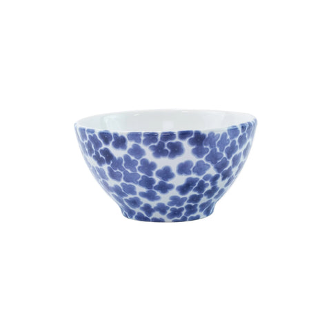 Vietri Santorini Flower Cereal Bowl - Blue