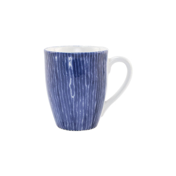 Vietri Santorini Stripe Mug - Blue