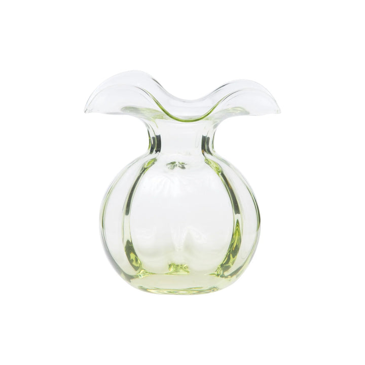 Vietri Hibiscus Glass Fluted Vase