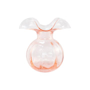 Vietri - Hibiscus Glass Mini Fluted Vase - Pink