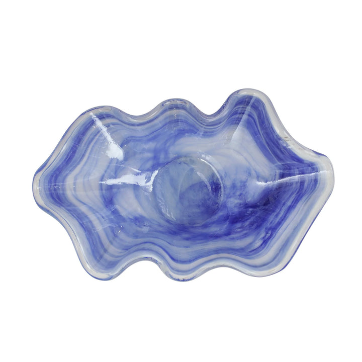 Vietri - Onda Glass Large Bowl - Cobalt