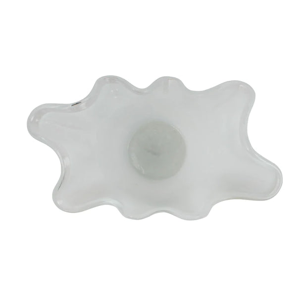Vietri - Onda Glass Medium Bowl - White