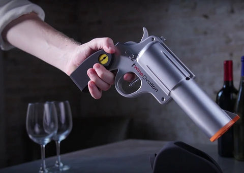 Wineovation - Wine Opener Gun - Silver