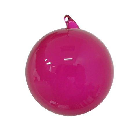 Jim Marvin - Fuchsia Bubblegum Ball Ornament - Small
