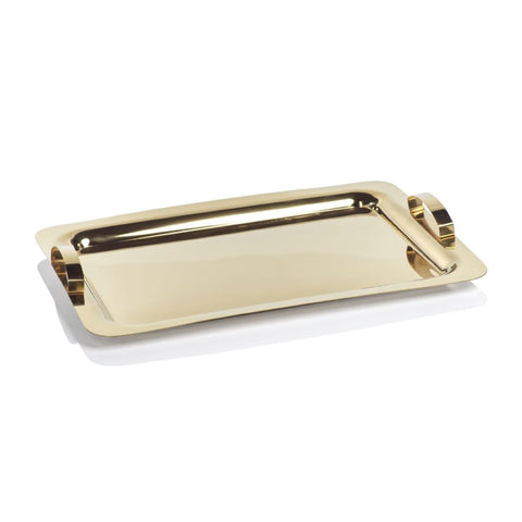 Gold Stainless Steel Serving Tray